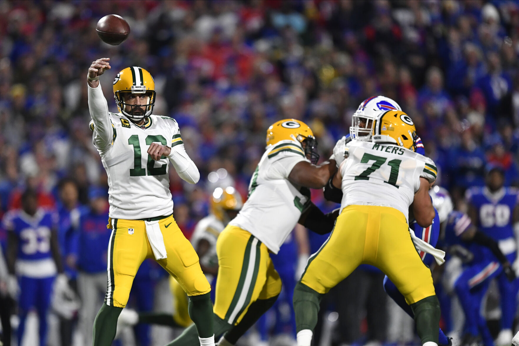 Packers Bills Football